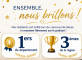 1ers du département, 3èmes de la région ! Résidence du Palais Marseille